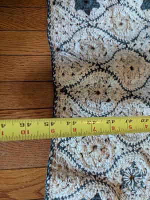 Crochet Blanket & Small Crochet Cover