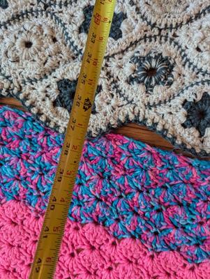 Crochet Blanket & Small Crochet Cover