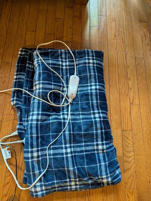 Snailax Heating Pad & Berkshire Blanket