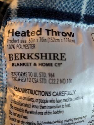 Snailax Heating Pad & Berkshire Blanket