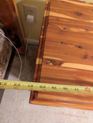 Cedar Bedroom Night Stand