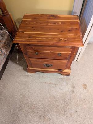 Cedar Bedroom Night Stand