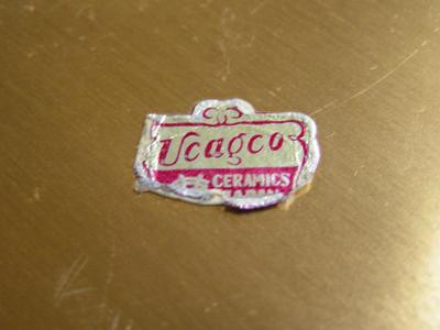 Vintage Ucagco Ceramics of Japan. An interesting candy//snack dish
