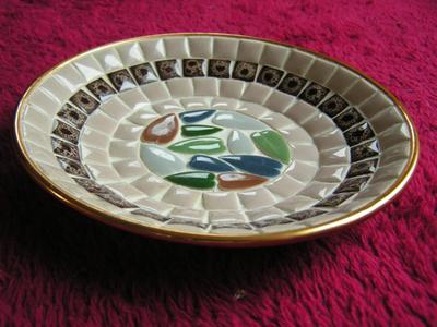 Vintage Ucagco Ceramics of Japan. An interesting candy//snack dish