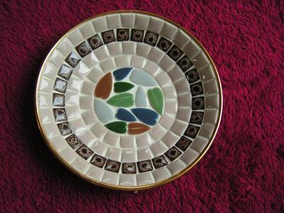 Vintage Ucagco Ceramics of Japan. An interesting candy//snack dish
