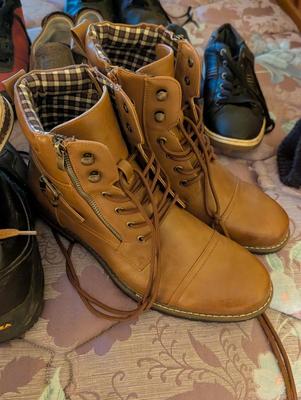 Assortment Of Men's Shoes Mostly Size 10.5