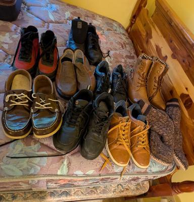 Assortment Of Men's Shoes Mostly Size 10.5
