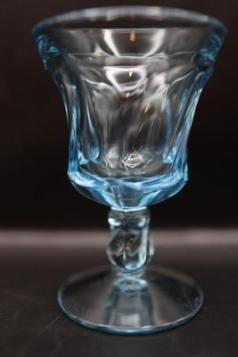 FOSTORIA Jamestown Blue 4.5" Glasses