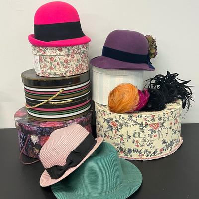 LOT 82: Collection of Women's Hats