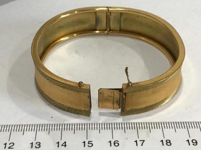 Vintage Gold Filled Bracelet Marked