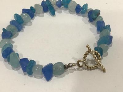 Semi Precious Bracelet TOOGLE Clasp