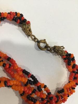 Vintage Glass Beaded Necklace