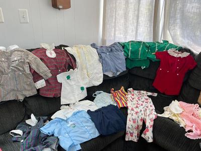 Big Lot Children’s Vintage Clothing Coats Lederhosen