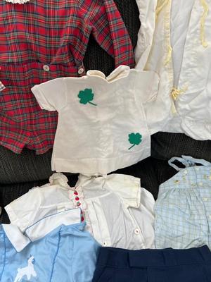 Big Lot Children’s Vintage Clothing Coats Lederhosen