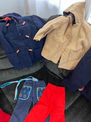 Big Lot Children’s Vintage Clothing Coats Lederhosen