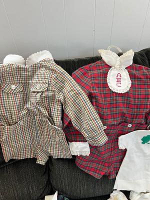Big Lot Children’s Vintage Clothing Coats Lederhosen