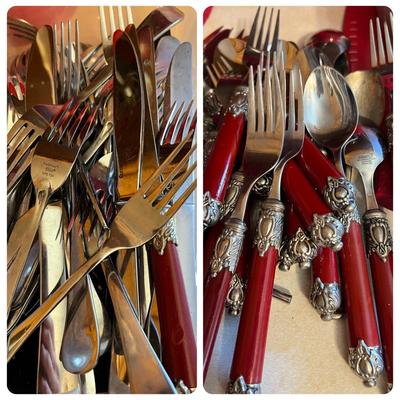 Hampton Silversmiths & Cuisinart Elite Cutlery Silverware Lot