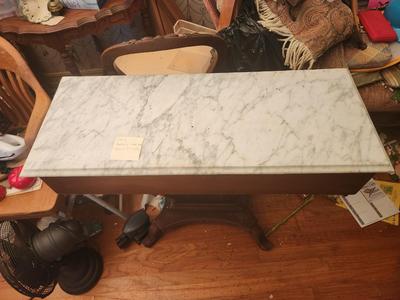 Rectangular Marble Table