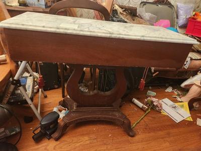 Rectangular Marble Table