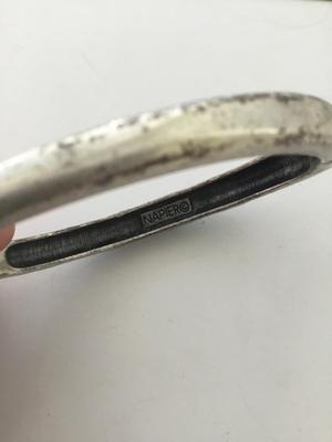 Vintage rusty Napier. Marked fashion bangle
