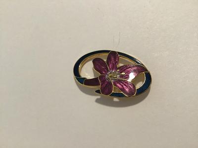 Marked Lily Brooch