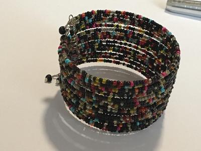 Beaded Cuff Bracelet