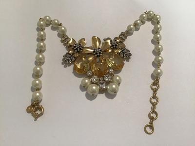 Beautiful JC Crew Statement Necklace