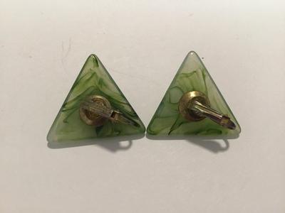 Vintage Triangle Earrings