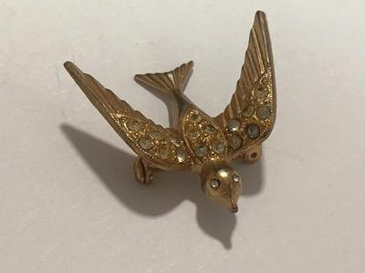 Vintage Bird Pendant