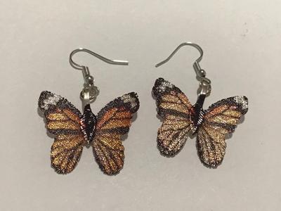 Beautiful Large butterfly Earrings