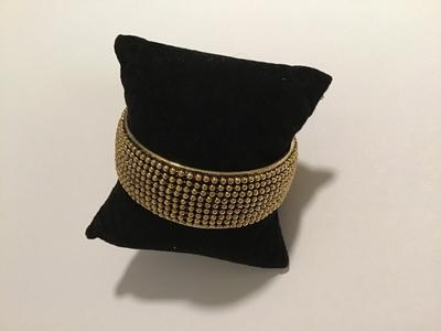 Gold Tone Beaded Bracelet
