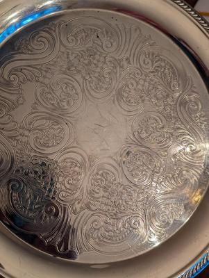 Trade Mark 1883 F B Rogers Silver Co. Silver Plated Serving Platters