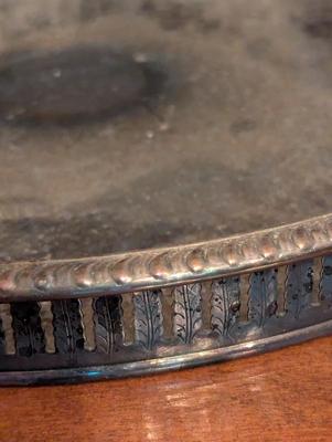 Trade Mark 1883 F B Rogers Silver Co. Silver Plated Serving Platters