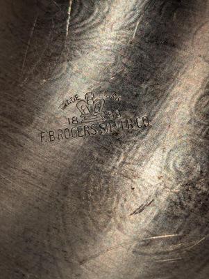 Trade Mark 1883 F B Rogers Silver Co. Silver Plated Serving Platters