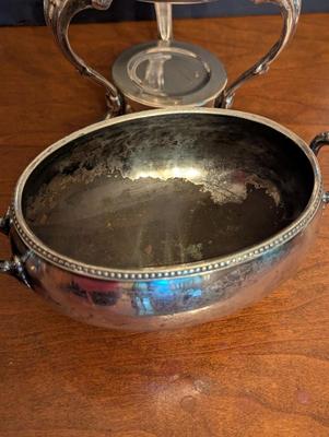 Art Nouveau Silver Plated Jug With Warmer Reed & Barton Silver Soldered Gravy Boat Lot 3