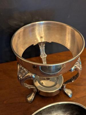Art Nouveau Silver Plated Jug With Warmer Reed & Barton Silver Soldered Gravy Boat Lot 3