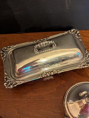 Silver Plated Serving Dishes Lot 4