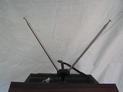 CLASSIC Zenith 13" portable TV with “Space Command” remote &“rabbit ears”
