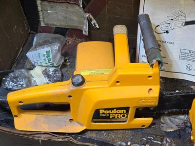Poulan pro electric chainsaw