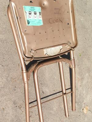 Set of 4 extra sturdy folding chairs “Cosco”