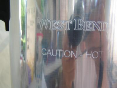 West Bend coffee maker, 30 cup. NEW in box, appears new unused.
