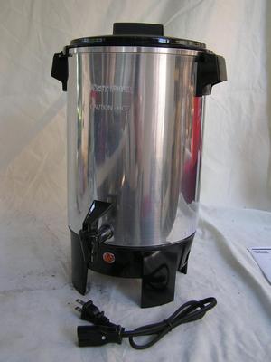 West Bend coffee maker, 30 cup. NEW in box, appears new unused.