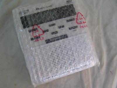 Midland Weather Alert Radio. Model WR-100. New in box,