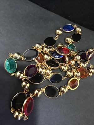 Beatiful Glass Caged Necklace