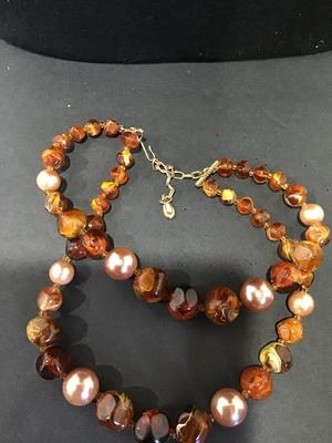 Beatiful Vintage Necklace Double Strand