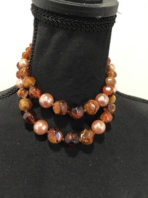 Beatiful Vintage Necklace Double Strand
