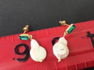 925 Post Pearl Earrings