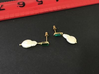 925 Post Pearl Earrings