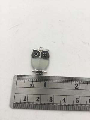 Unmarked. Owl pendant