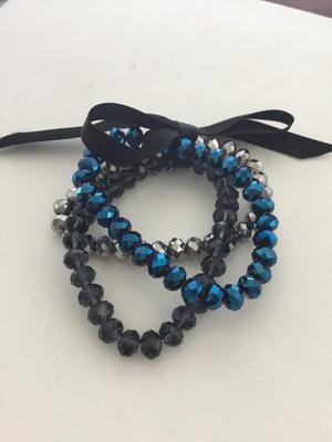 3 layer fashion beaded bracelet